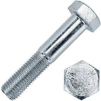 Болт шестигранный М48х240 мм DIN 931 класс прочности 8.8 оцинкованная сталь